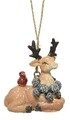 Glob Deer laying, Decoris, 5.9x3.10x8.4 cm, poliester, maro