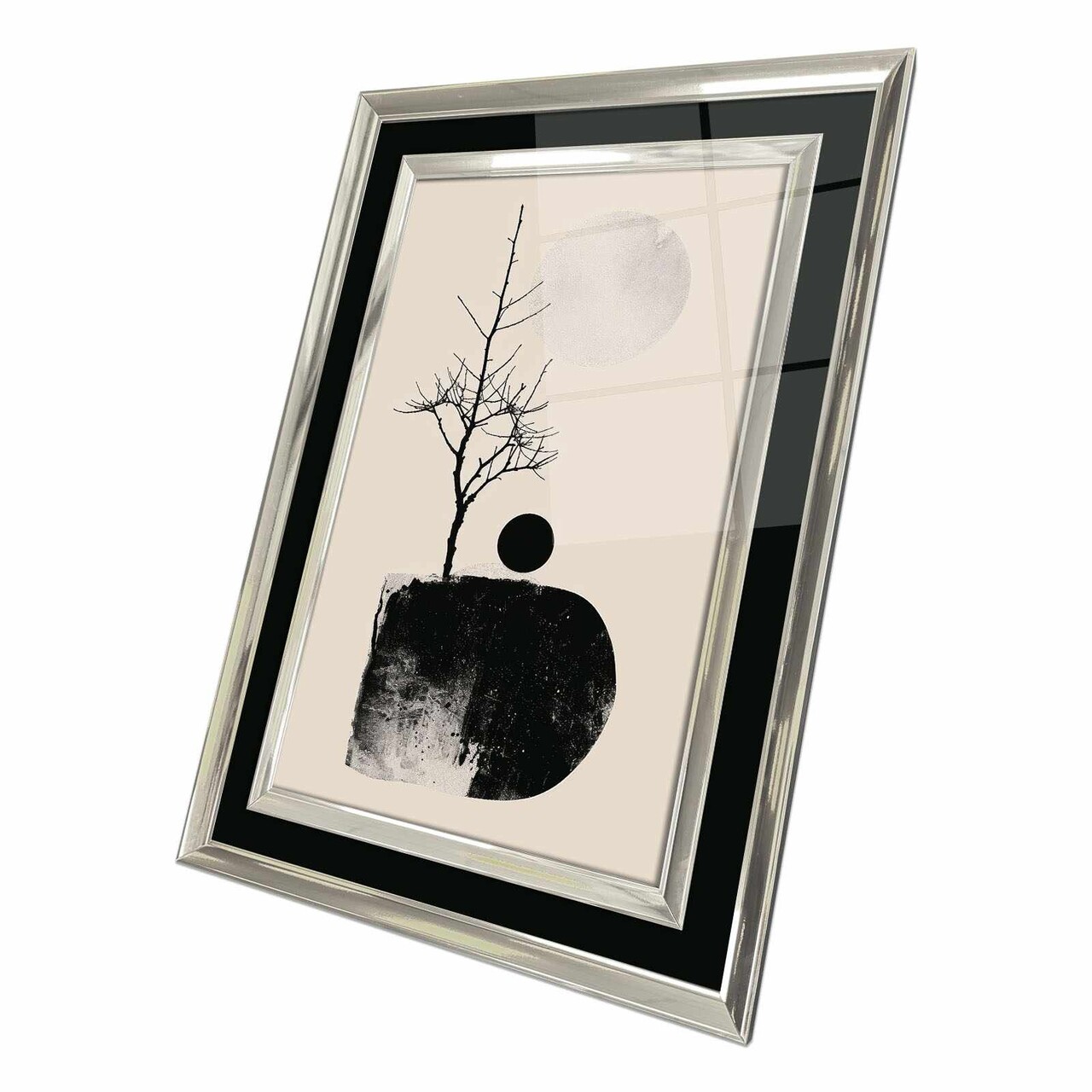 Tablou decorativ, 4363Kromgumusct, Cadru: 100% LEMN MASIV (Grosime: 2,5 cm), Multicolor - view 3