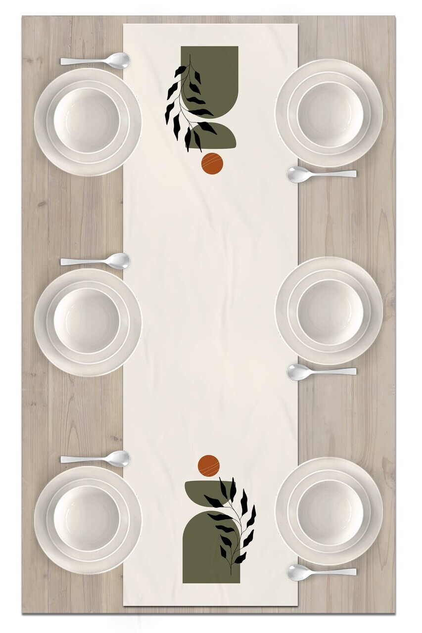 Traversa de masa, Artrunmin-29, 40x135 cm, Poliester, Multicolor — imaginea 2