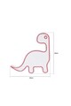 Decoratiune luminoasa LED, Dino the Dinosaur, Benzi flexibile de neon, DC 12 V, Albastru