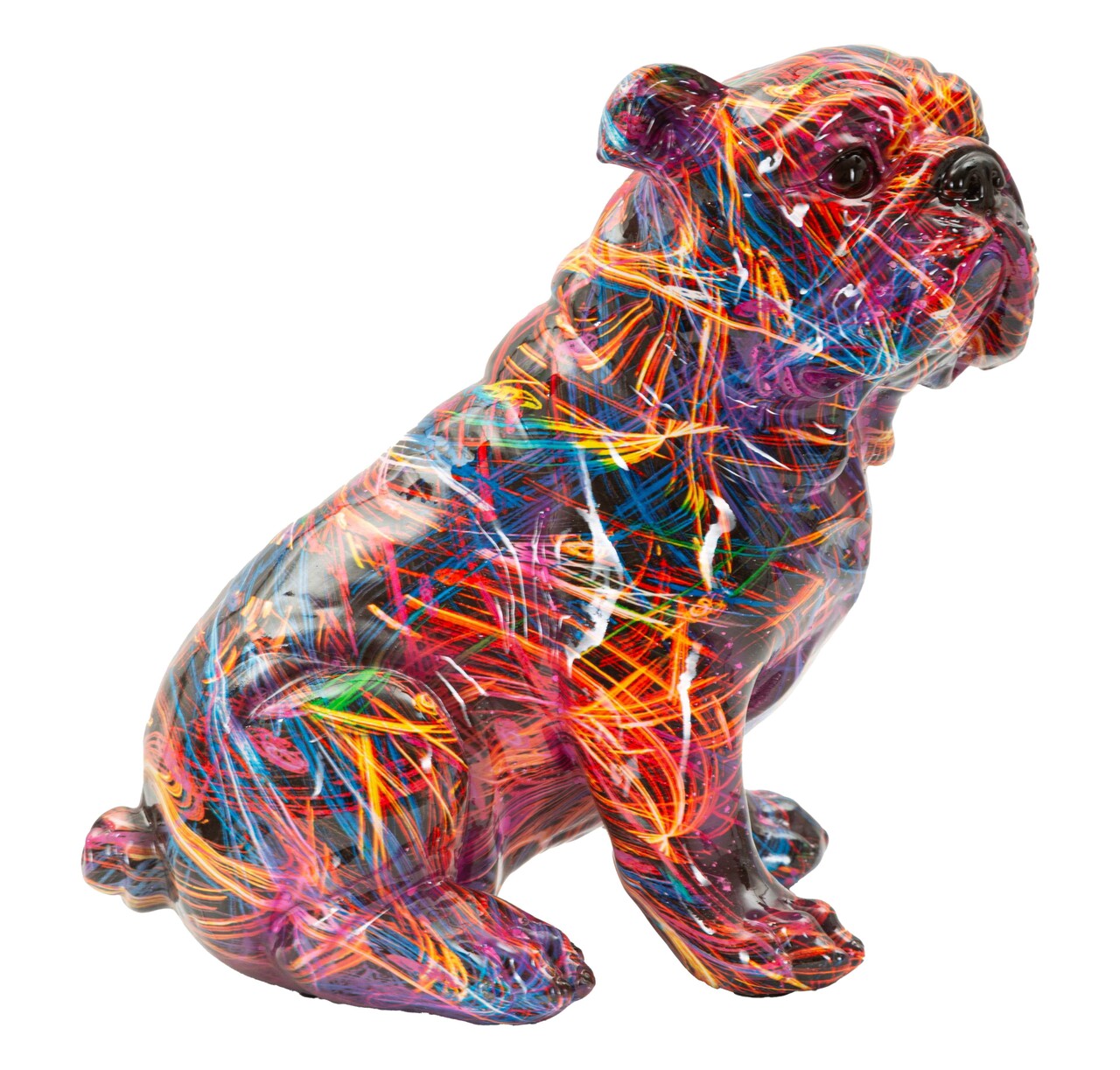 Decoratiune, Mauro Ferretti, Psyco, 21.5x15.5x21 cm, polirasina, multicolor - imagine 6