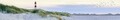 Folie paravan pentru balcon si gradina North Sea Coast, Maximex, 500x85 cm, PVC/poliamida, multicolor