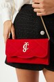 Geanta Juicy Couture 153, 23x5x12 cm, piele ecologica, rosu claret