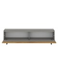 Comoda TV, Inarch, Sign, Gri / Stejar