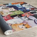 Covor, Woopamuk238, 100x200 cm, 70% bumbac/30% poliester, Multicolor