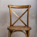 Scaun Loseli, Homla, 52x48x88 cm, lemn, maro