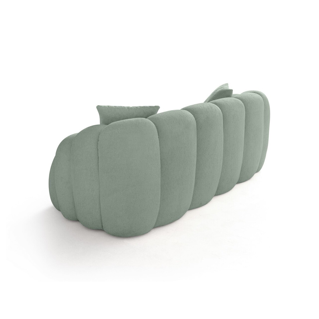 Canapea 2 locuri, Atelier del Sofa, 752EST2504, Lemn de carpen/PAL melaminat, Turcoaz - view 6