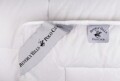 Pilota matlasata 195x215 cm, 100% bumbac, Beverly Hills Polo Club, Serenity White