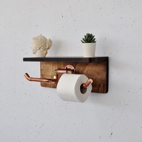 Raft de perete, Evila Originals, Cop055, Nuc / Rose Gold