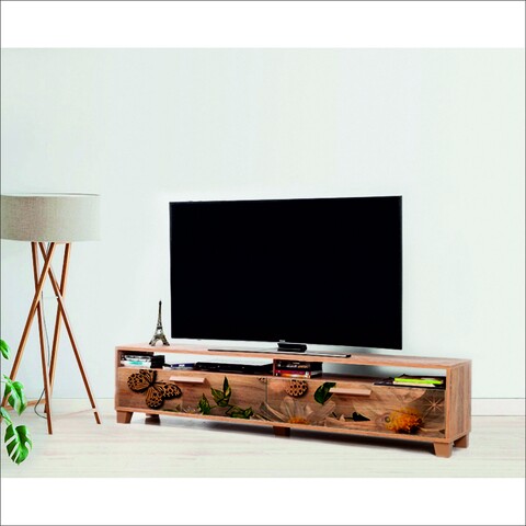 Comoda tv box daisy 180, vella, 180x35x41 cm, multicolor