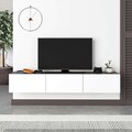 Comoda TV, Homitis, Francy 180, Antacit / Alb