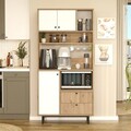 Dulap multifunctional, Locelso, RE4-SW, Stejar / Alb