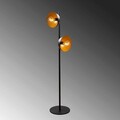 Lampadar, Tatum, 584TTM1501, Metal, Negru