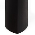 Masuta patrata de colt, Chic, L.50 l.50 H.60, mdf/pal/furnir de mesteacan, wenge