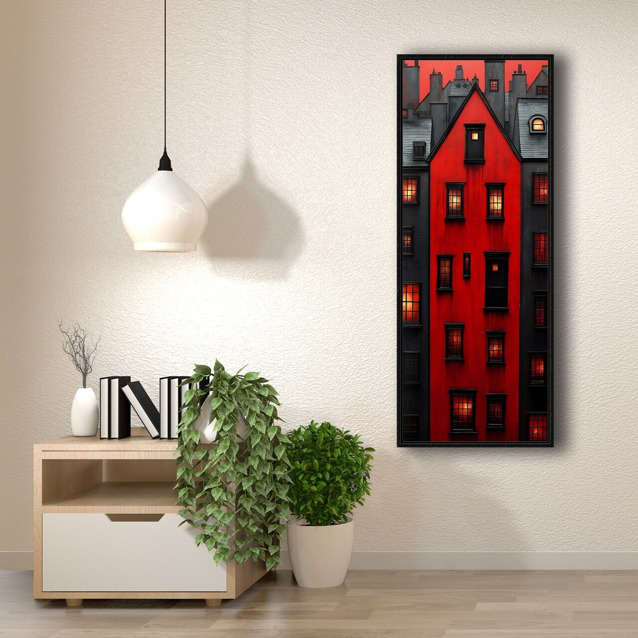 Tablou decorativ, 40100Lcsyh-004, Cadru: PVC (Grosime: 5 cm), Multicolor — imaginea 2