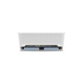Jardiniera Rattan 50 cm, plastic, crem
