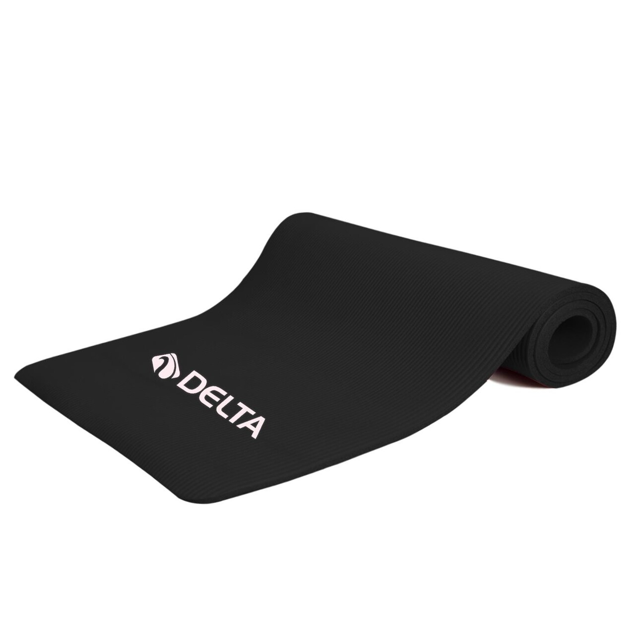 Saltea fitness/yoga/pilates 267DLT1187, Delta, 180x60x1 cm, cauciuc nitril, negru