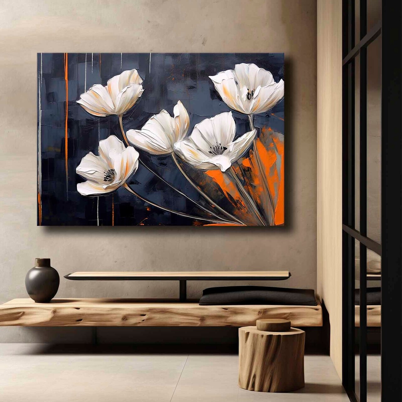 Tablou decorativ, 70100softc-006, Lemn, Multicolor
