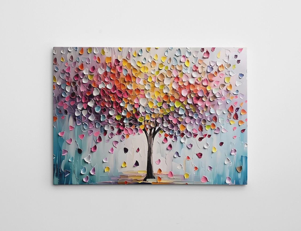 Tablou decorativ, WY347 (50 x 70), Canvas imprimat, Multicolor - view 2