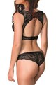 Set lenjerie intima sutien si chiloti, 999MRE1665 - 85, Miorre, 90% poliamida/10% elastan, Negru