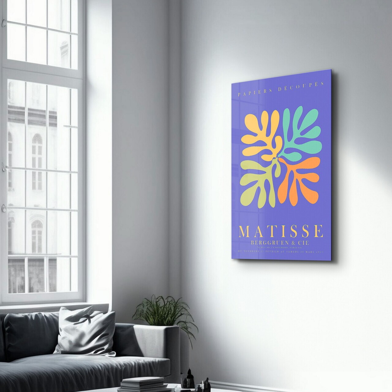 Tablou decorativ, SPR-1162, Dimensiune: 35 x 55 cm, Multicolor — imaginea 4