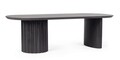 Masuta de cafea Orissa, Bizzotto, 130x65x40 cm, lemn de mango, negru