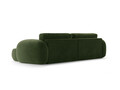Coltar extensibil reversibil 4 locuri, Tonale, Cosmopolitan Design, 262x149x88 cm, catifea, verde army