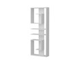 Biblioteca Capy, Woody Fashion, 60x19.6x161.8 cm, alb