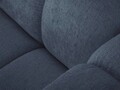 Canapea semirotunda 3 locuri, Lupine, Micadoni Home, BL, 322x135x70 cm, poliester chenille, albastru