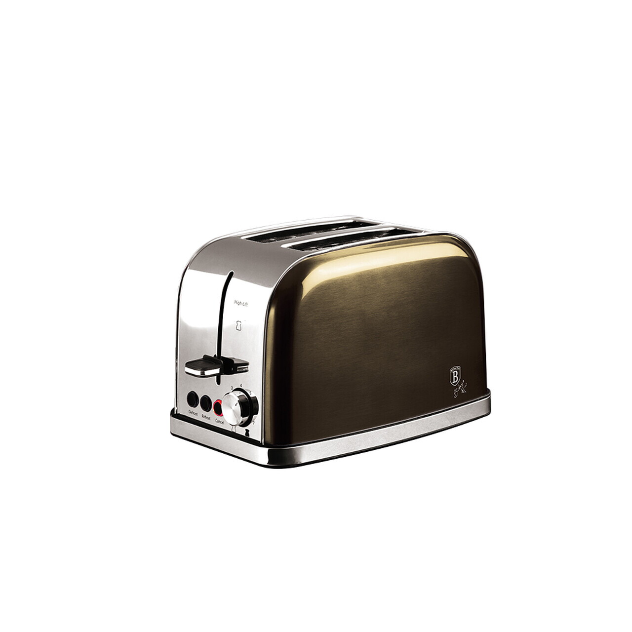 Prajitor de paine Berlinger Haus, Shiny Black, 29x18x18.5 cm, inox, negru - imagine 6