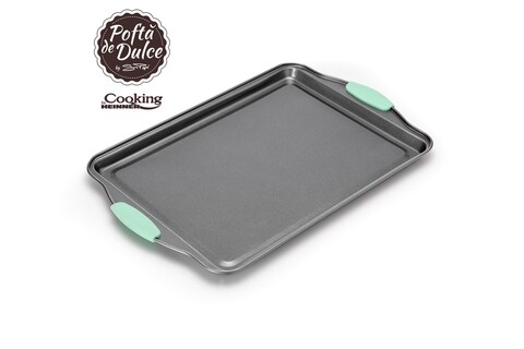 Tava de copt simona pope, heinner home, 38 x 25 x 1,5 cm, oțel carbon / strat antiaderent, multicolor