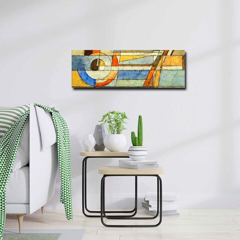 Tablou decorativ, 3090absc, canvas, lemn, multicolor