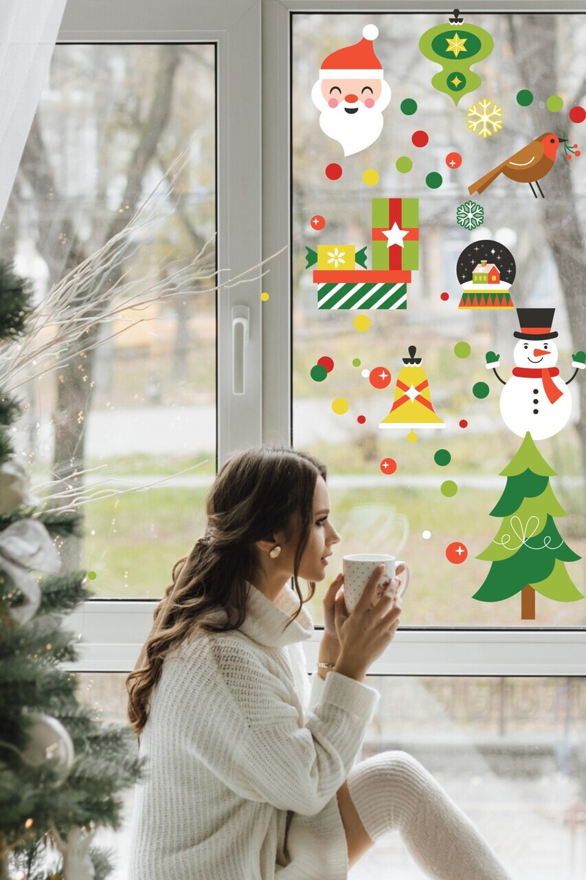 Sticker decorativ, 309013, 30 x 50 cm, Multicolor — imaginea 2