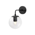 Aplica de perete, Fulgor, 942FLG1327, Metal, Negru
