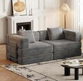 Canapea extensibila 3 locuri, Atelier del Sofa, 326NYR1153, Gri