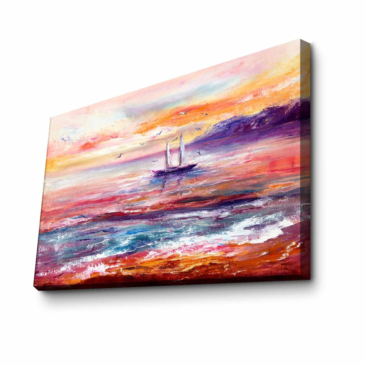 Tablou decorativ, 4570NISC-016, Lemn, Multicolor - view 3