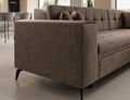 Coltar extensibil dreapta 4 locuri ELTAP, Sol-23, Solange, 292x196x84 cm, lemn/poliester, bej inchis