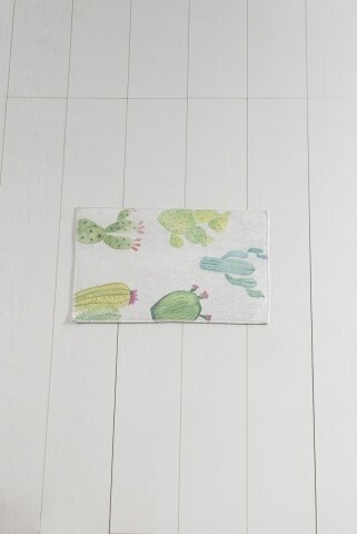 Covoras de baie, chilai, kaktüs djt Çap, 40x60 cm