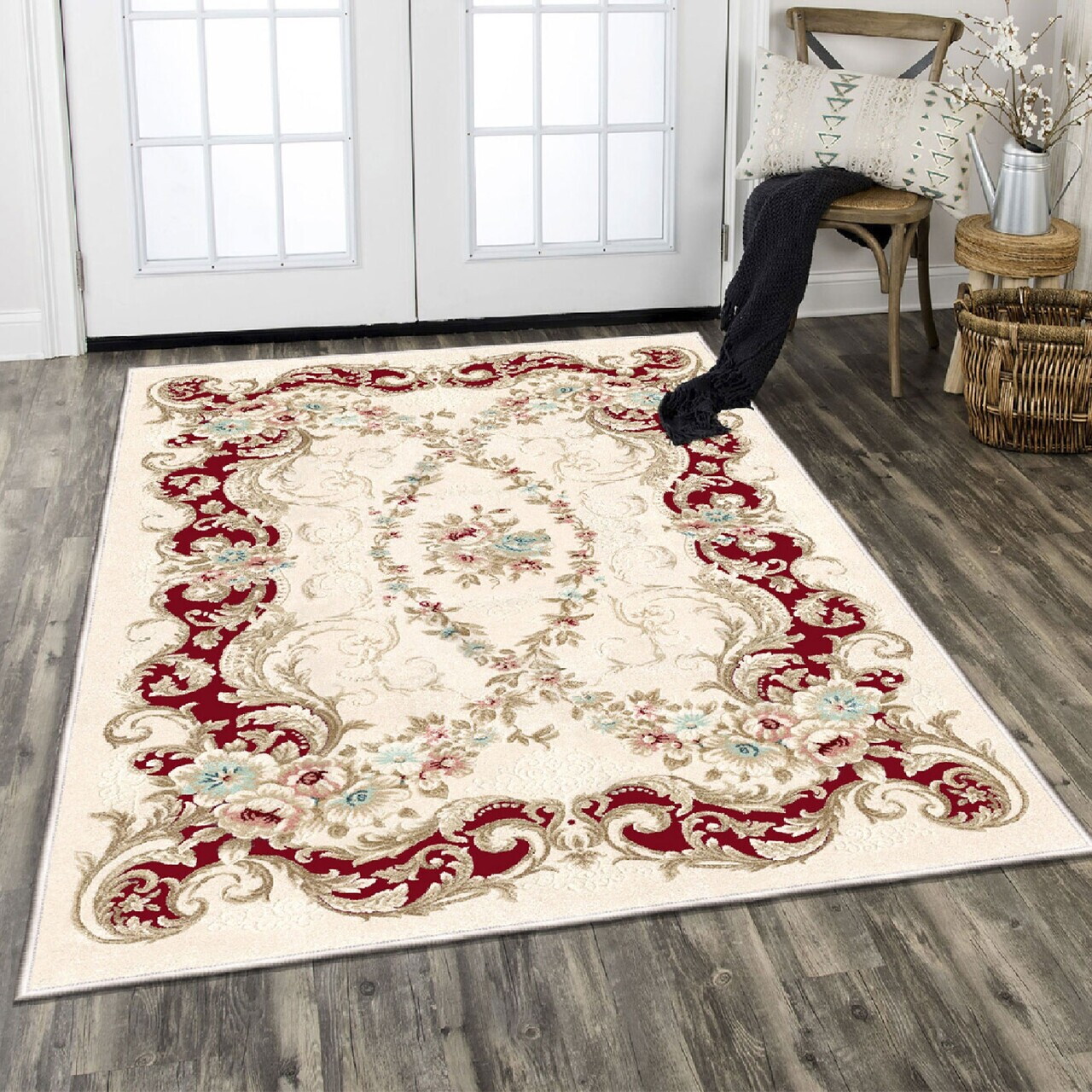 Covor Els1837 180x280 cm Catifea Multicolor