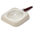 Tigaie grill cu invelis ceramic antiaderent Terrestrial, NAVA, 27x27 cm, aluminiu
