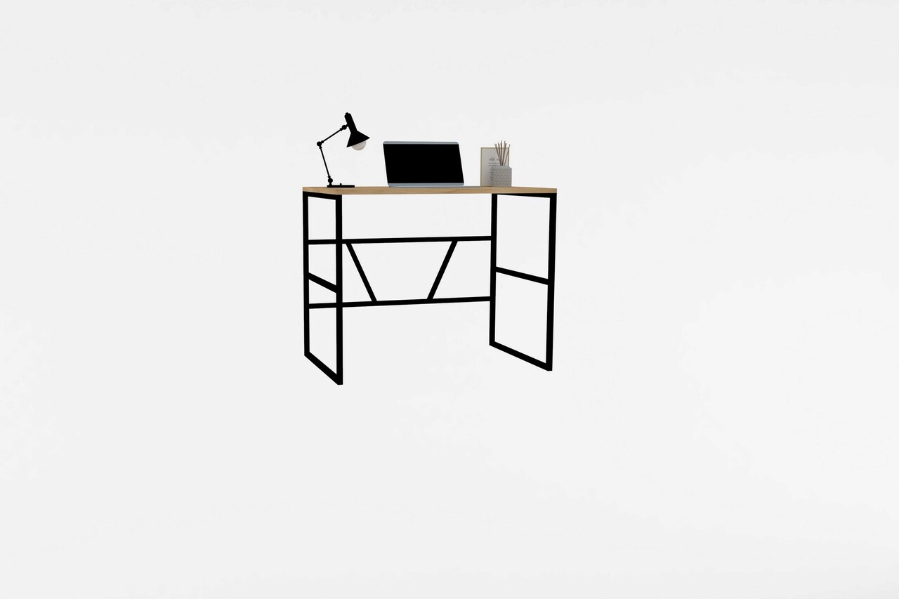 Birou, Asse Home, Monea , 90x60x74 cm, Maro - 2 | YEO