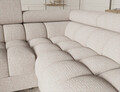 Coltar extensibil dreapta 3 locuri ELTAP, RT-20BAF, Fectory, 346x205x93 cm, lemn/poliester, bej deschis