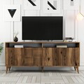Consola, Hommy Craft, Milan, 180 x 78.6 x 35 cm, pal melaminat, nuc