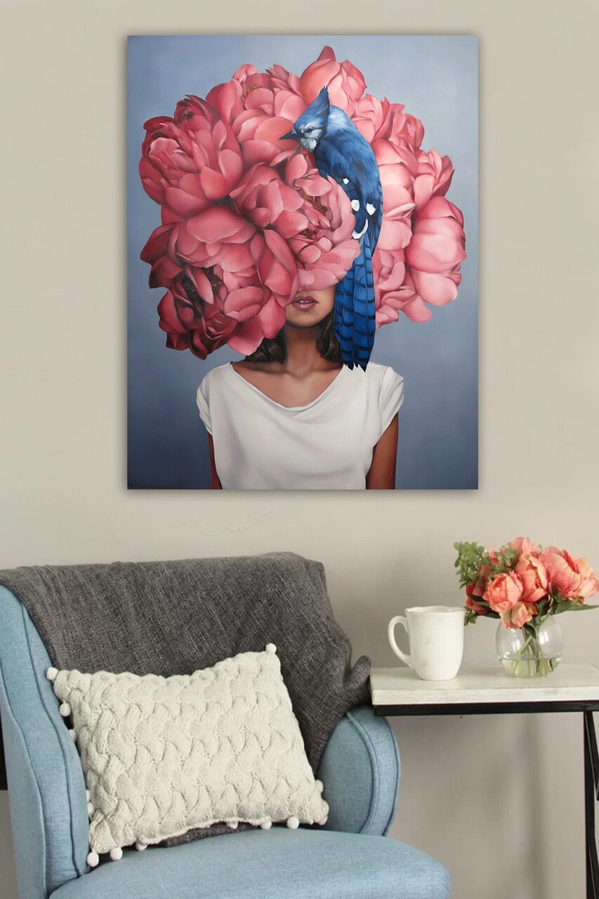 Tablou decorativ 7436502942914-70100 Cadru: 100% LEMN (grosime: 3 cm) Multicolor