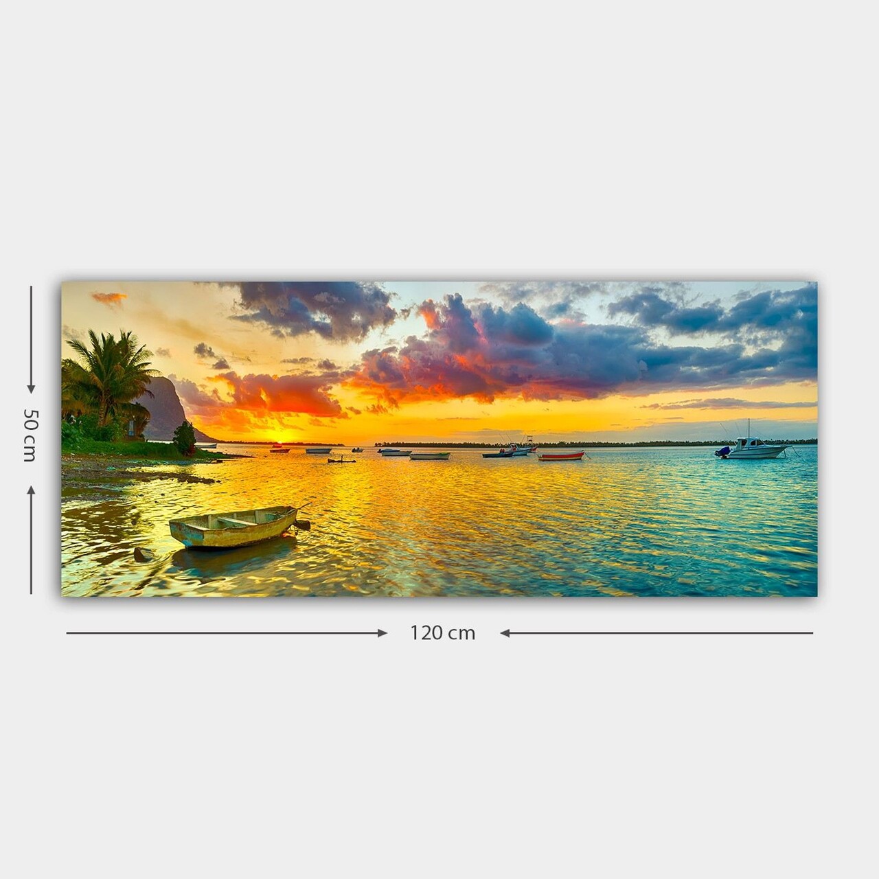 Tablou decorativ, YTY745431814_50120, Cadru: 100% LEMN (grosime: 3 cm), Multicolor - view 4