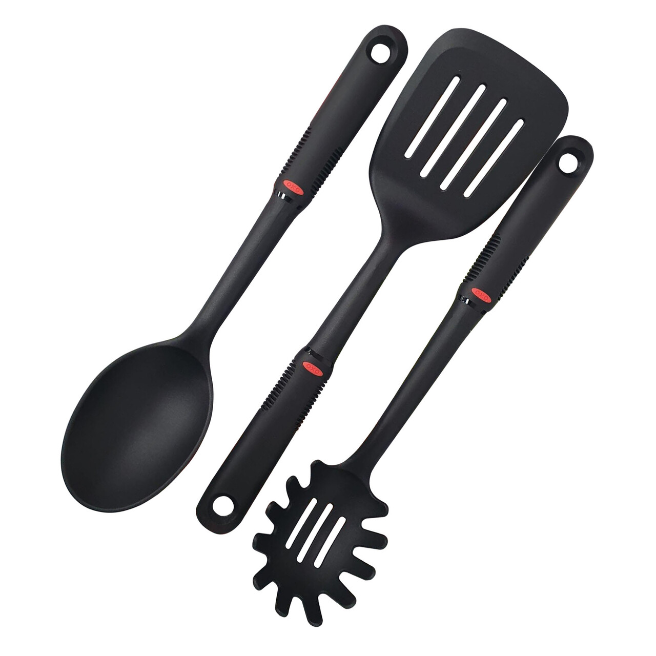 Set 3 ustensile bucatarie, plastic, "SoftWorks"  - OXO - imagine 2