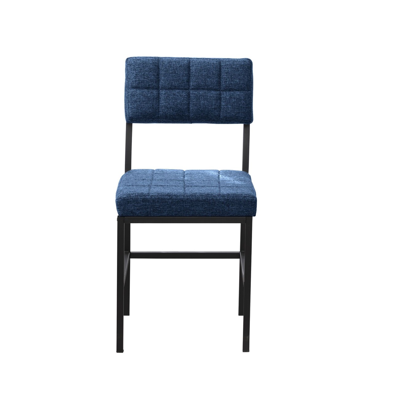 Scaun, Hanah Home, Dubai, 40x82x40 cm, Albastru navy - view 6
