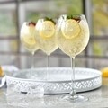 Set 6 pahare pentru vin rosu, Krosno, Venezia, 350 ml, sticla cristal