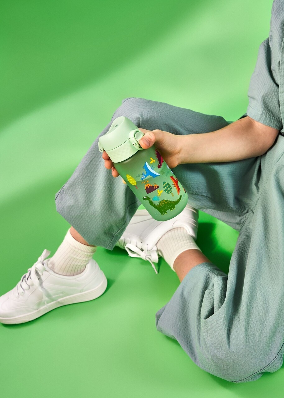 Sticla apa pentru copii, recyclon, 350ml, Dinosaurs - Ion8 - view 6