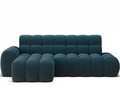 Coltar extensibil dreapta 3 locuri ELTAP, Ceedro, 283x165x98 cm, lemn/poliester, albastru inchis